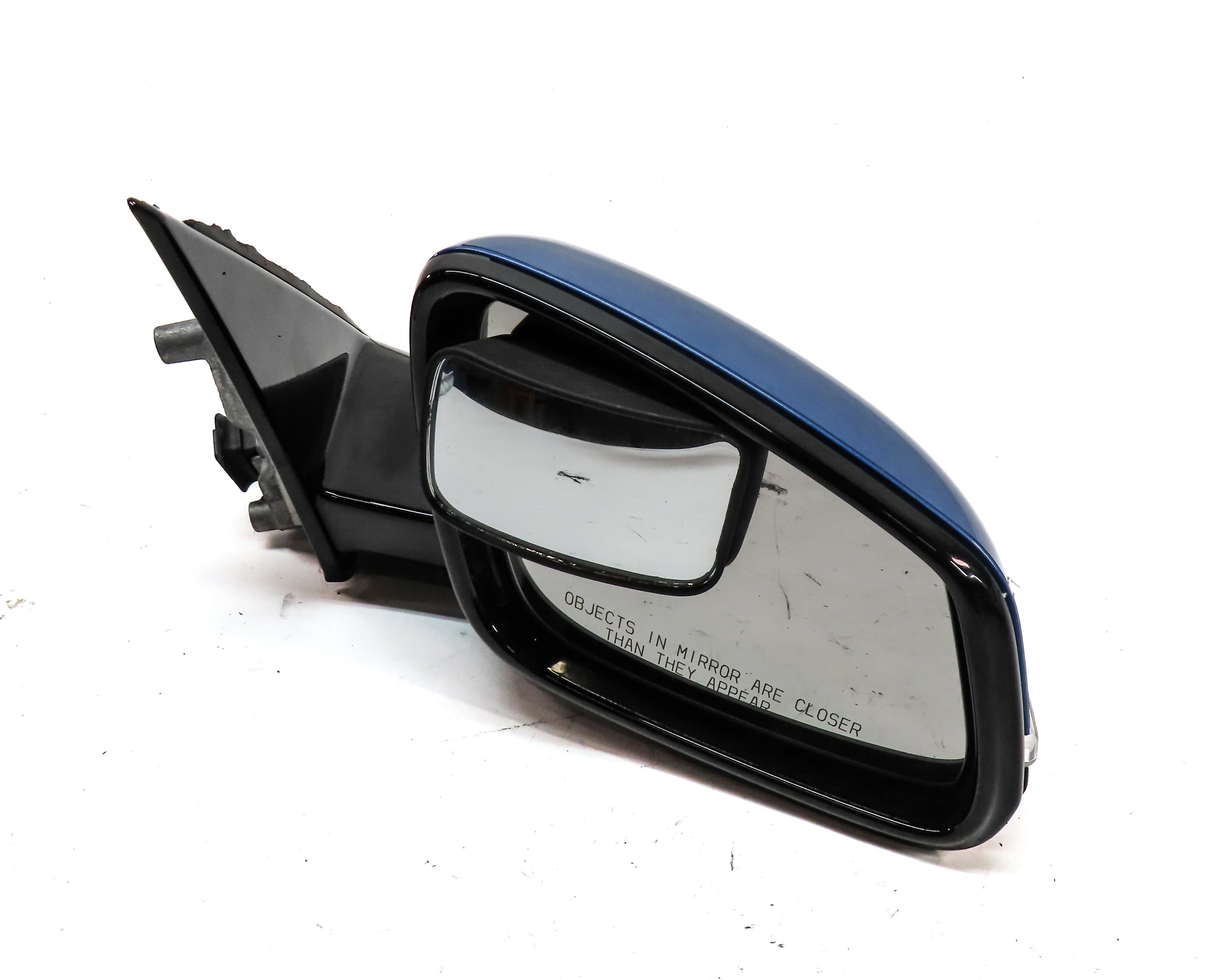 2017-2021 BMW X1 (F48) RIGHT PFOLD MEMORY HEATED AUTODIM DOOR MIRROR (Blue) — exact item pictured